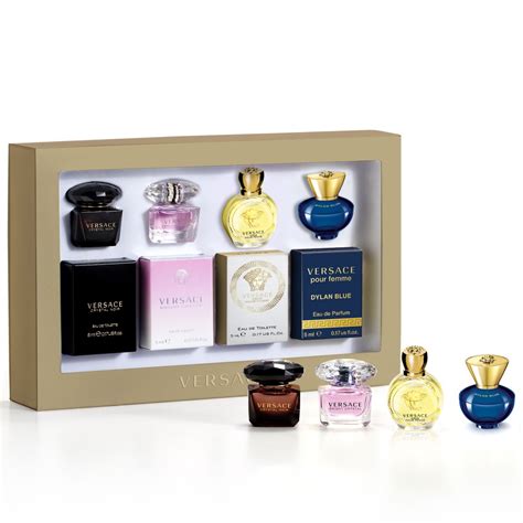 mini versace parfum|versace miniature perfume set.